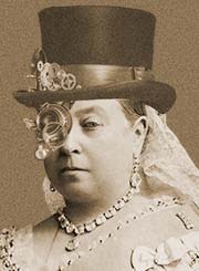 Steampunk Queen Victoria